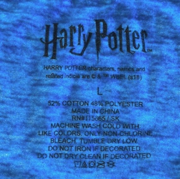 Blue Harry Potter Owl T-shirt ⚡🦉 - Picture 4 of 4